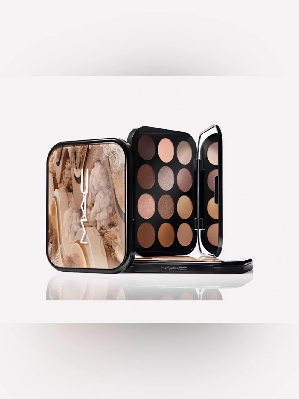 MAC Connect In Colour Eyeshadow 12 Pan Palette • Unfiltered Nudes • New in Box - Picture 5 of 10